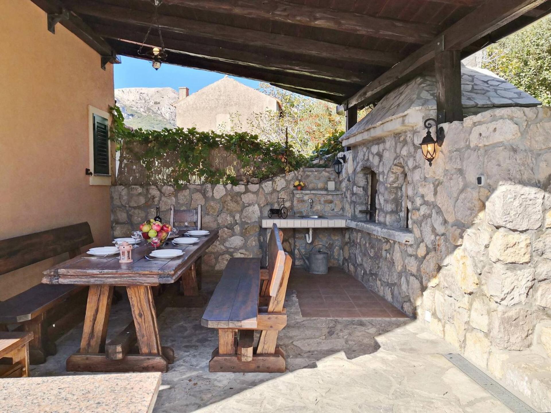 Villa Katarinini Dvori Baška Buitenkant foto
